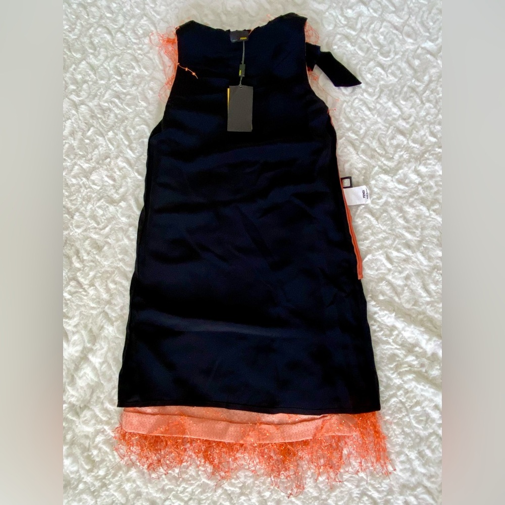 NWT RARE Fendi Party Fringe Details Dress Size 36 - Picture 8 of 16